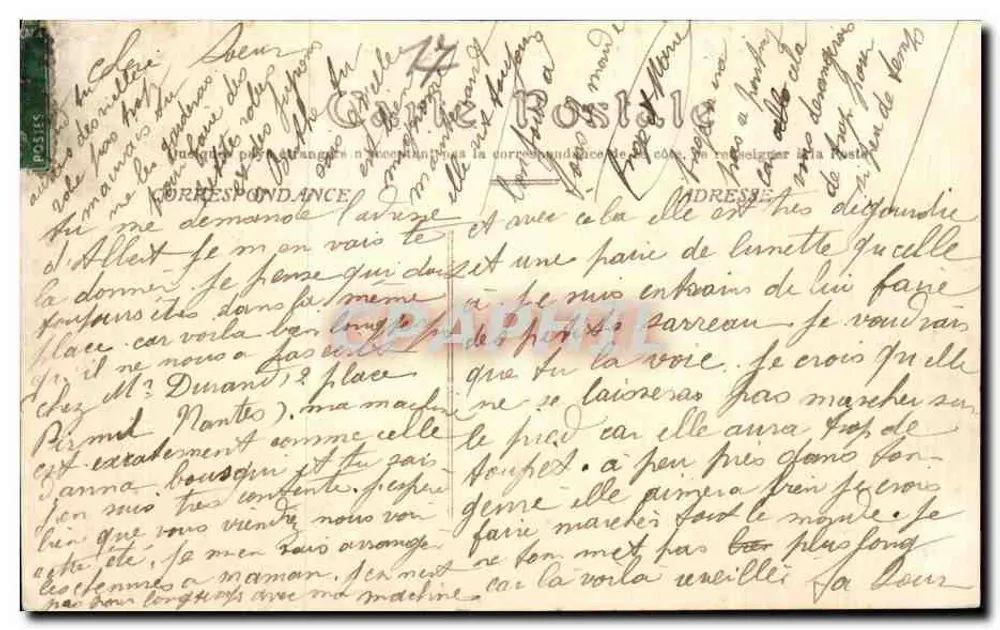 ROCHEFORT-sur-MER — Praça Colbert — N.G. 10 - Verso