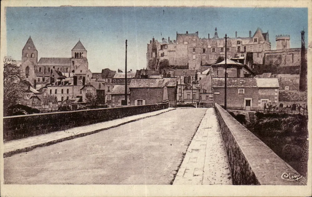 Saint-Aignan-sur-Cher — Schloss, Kirche und Mühle — Cim - Vorderseite