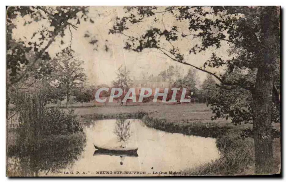 Neung-sur-Beuvron — Le Quê Malon — A C. P. A. - Frente