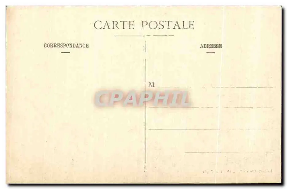 Gerhéviller — Gesamtaufnahme nach dem Bombenangriff — Krieg 1914-1915 - Rückseite