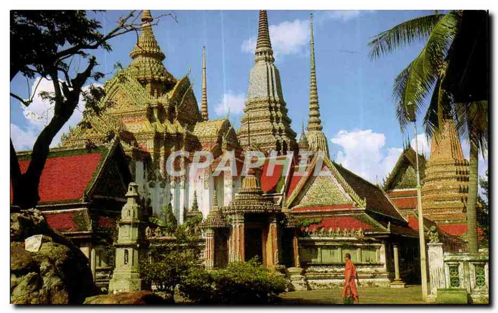 Wat Pho, Bangkok, Tailândia — Golden Peninsula Photo, n°1302 - Frente