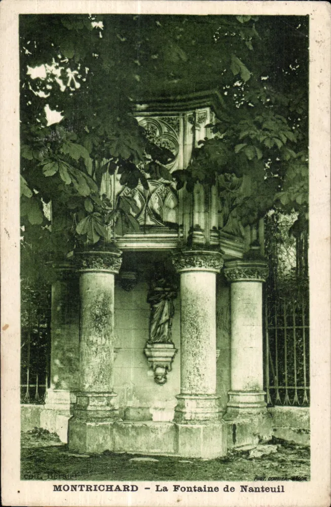 Montrichard - Die Fontaine de Nanteuil — Verlag Héraud, Seriennummer nicht sichtbar - Vorderseite