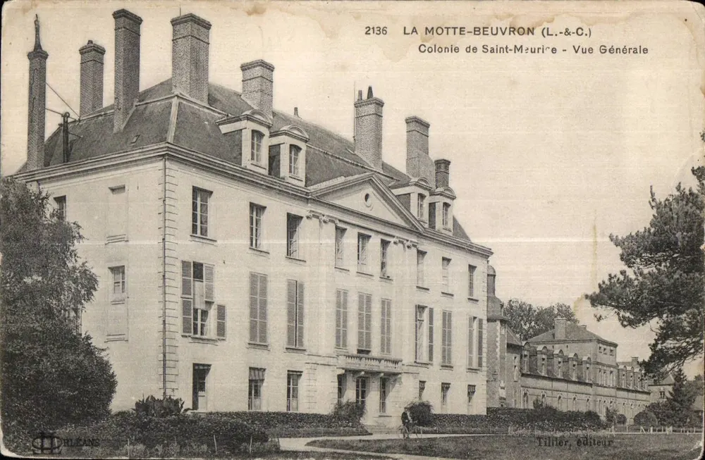 La Motte-Beuvron (L.-&-C.) — Kolonie Saint-Maurice — Allgemeiner Blick — Tillier, Verlag - Vorderseite
