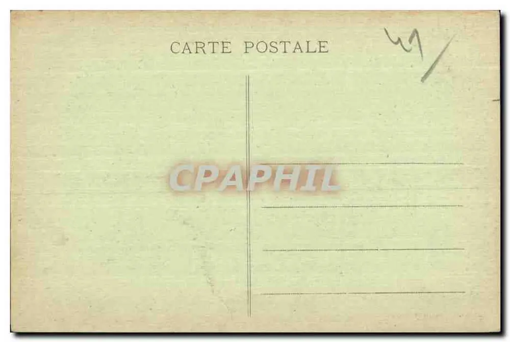 Vendôme - O Teatro — H. Charlier, Vendôme, n°500 - Verso
