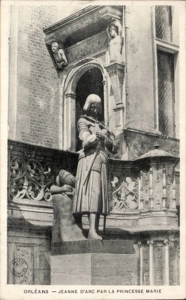 Orléans — Jeanne d'Arc von der Prinzessin Marie - Vorderseite
