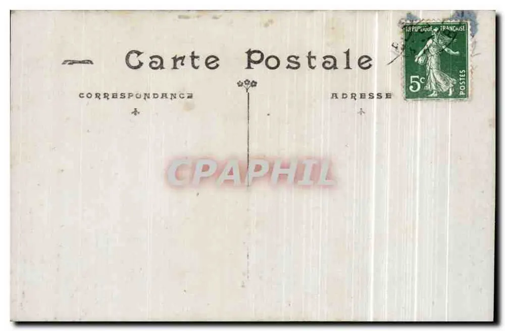 Jetteume d'Acre — cena histórica com anjo e cavaleiro — EOK Paris n°3084 - Verso