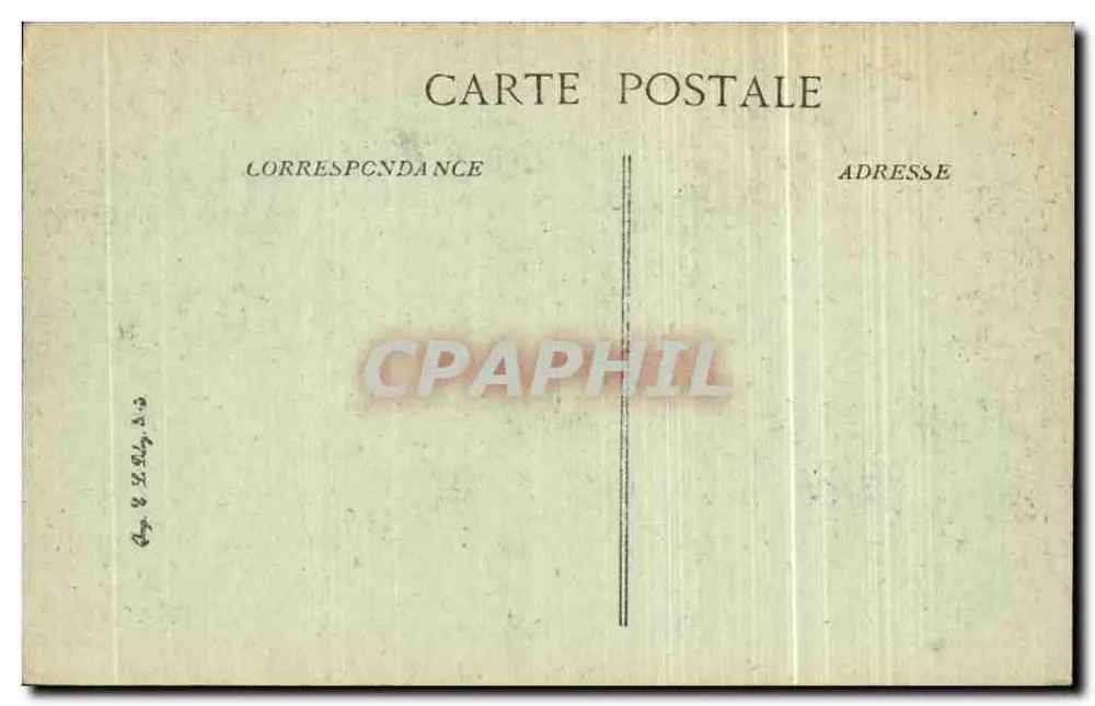 Verdun bombardiert — Rue Beaurepaire — Visé, Paris N° 1469 - Rückseite