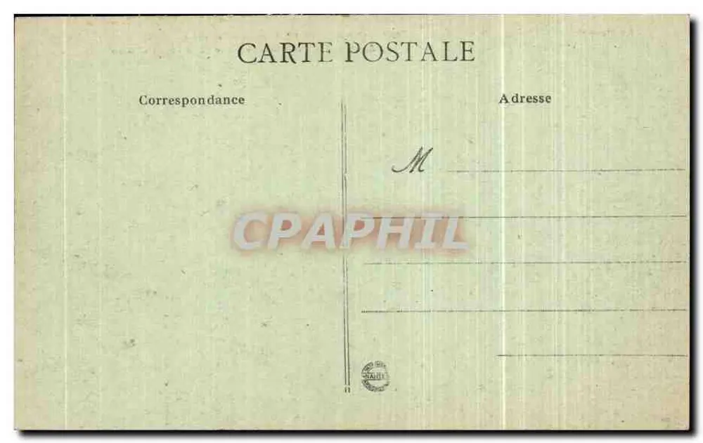 Bouchavesnes (Somme) — Die Ruinen der Kirche — L. G. H. Vise Paris, Nr. 593 - Rückseite