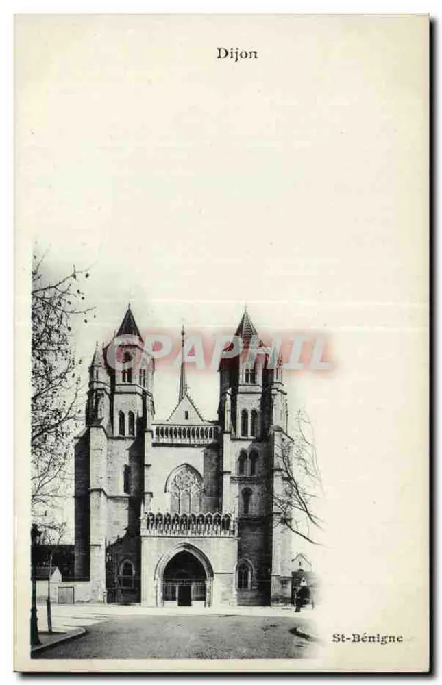 Dijon — Igreja de São Benigno — Graphil - Frente