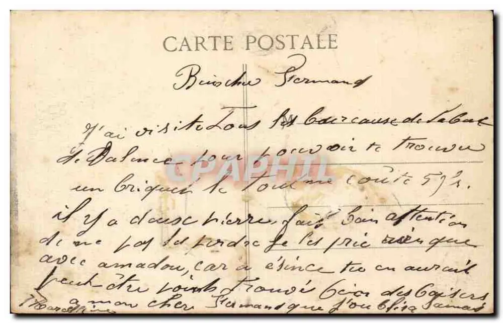 Guerra 1914 — Reel exploit de Zouaves — Seignol 6252 - Verso