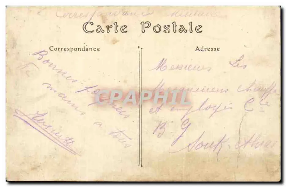 Kampagne 1914 — Russisches Heer — Artillerie — ND. Foto. - Rückseite