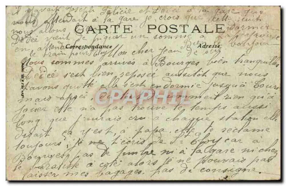 Bourges — Die Generale Bank und Place Planchat — LL. n°148 - Rückseite