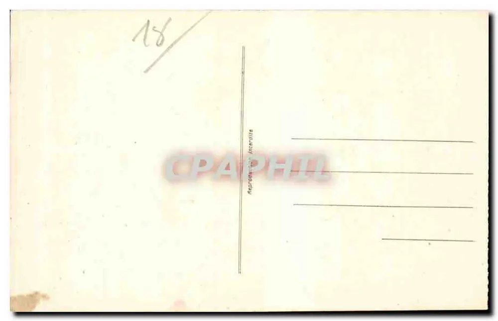 Camp Avord — Luftaufnahme — Foto Saint-Bonnert, Artillerie Seite 1933 - Rückseite