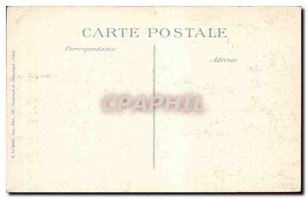 Albert — Bombardierung 1914 — Verlag B.P.D. — 15. Serie - Rückseite