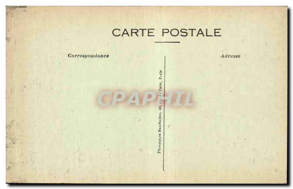 Verdun — Bombardement — Eine Straße — Phot-Express - Visé Paris 1013 - Rückseite