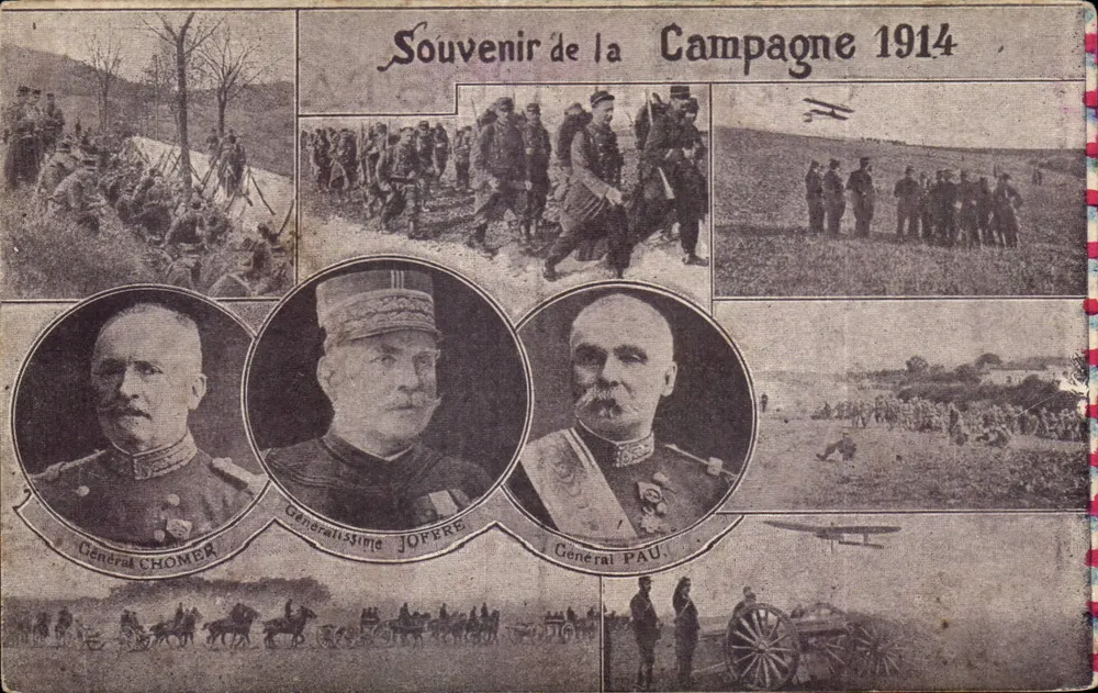 Erinnerung an die Kampagne 1914 — Edition Carré Chaignon - Vorderseite