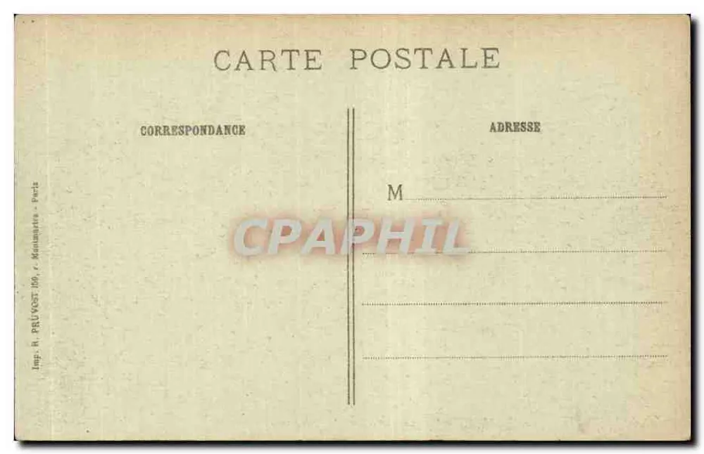 Beuvraignes (Somme) — destruição após bombardeios — Visé Paris 371 - Verso