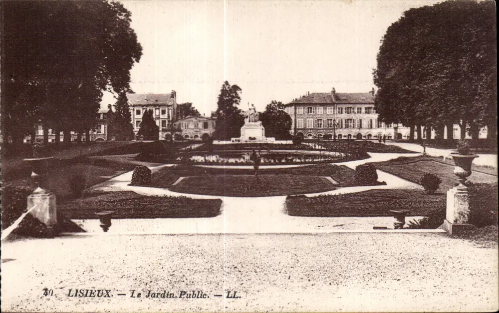 Lisieux — O Jardim Público — LL. — N° 40 - Frente