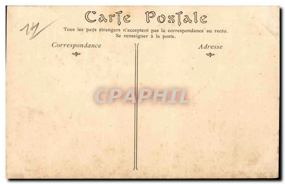 Houlgate — A Praia e o Casino — ND Phot - Verso