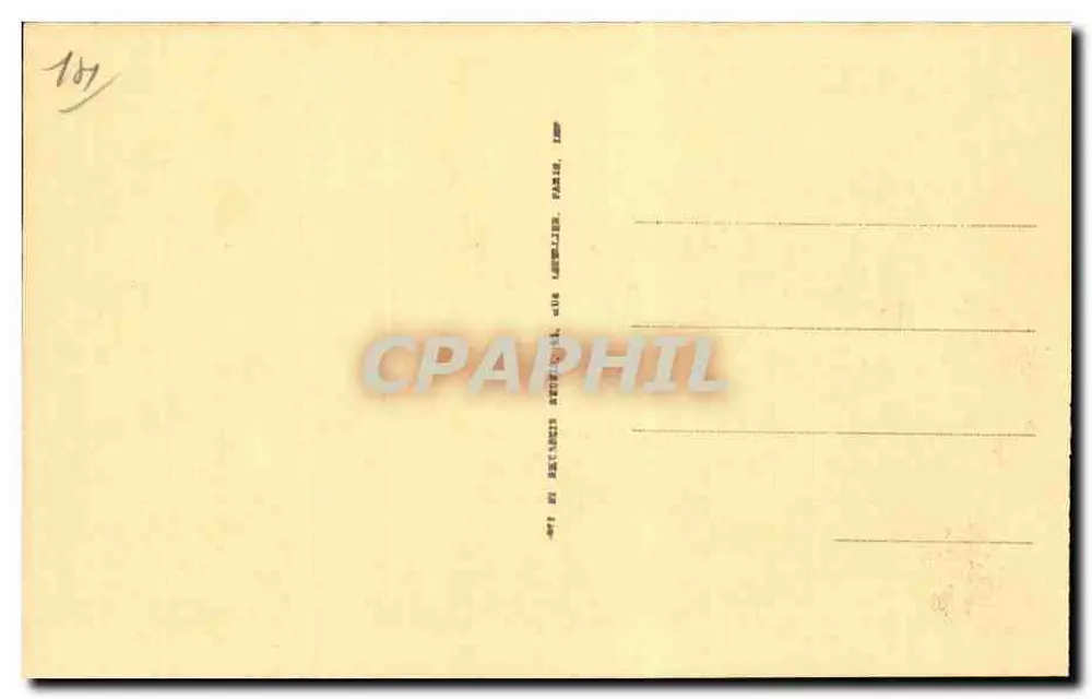 Deauville — A praia — Banho de sol — LL. - Verso