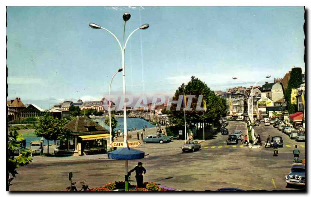 Ansicht von Caen — Place du Port — Verlag Mexichrome - Vorderseite