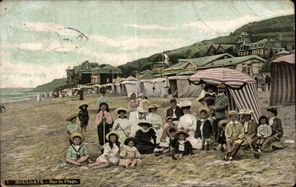 Houlgate - Na Praia — L.V. & Cie, n°1 - Frente