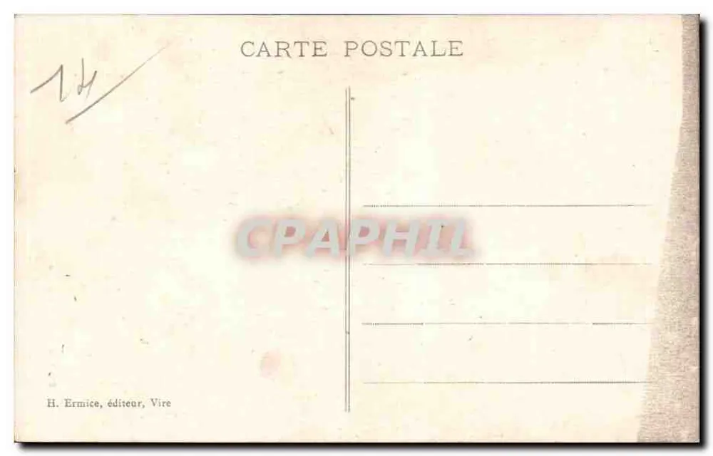 Zwei Kinder — Normandie — Henri Erniece, n°107 - Rückseite