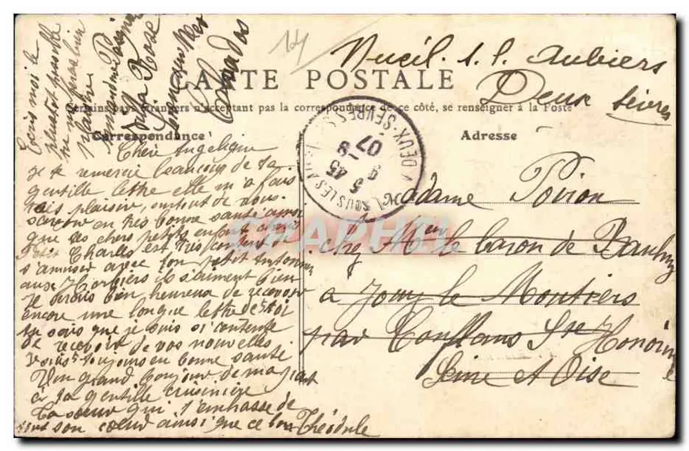 Lion-sur-Mer (Calvados) — A Hora do Banho — editor não identificado, n° de série 41 - Verso