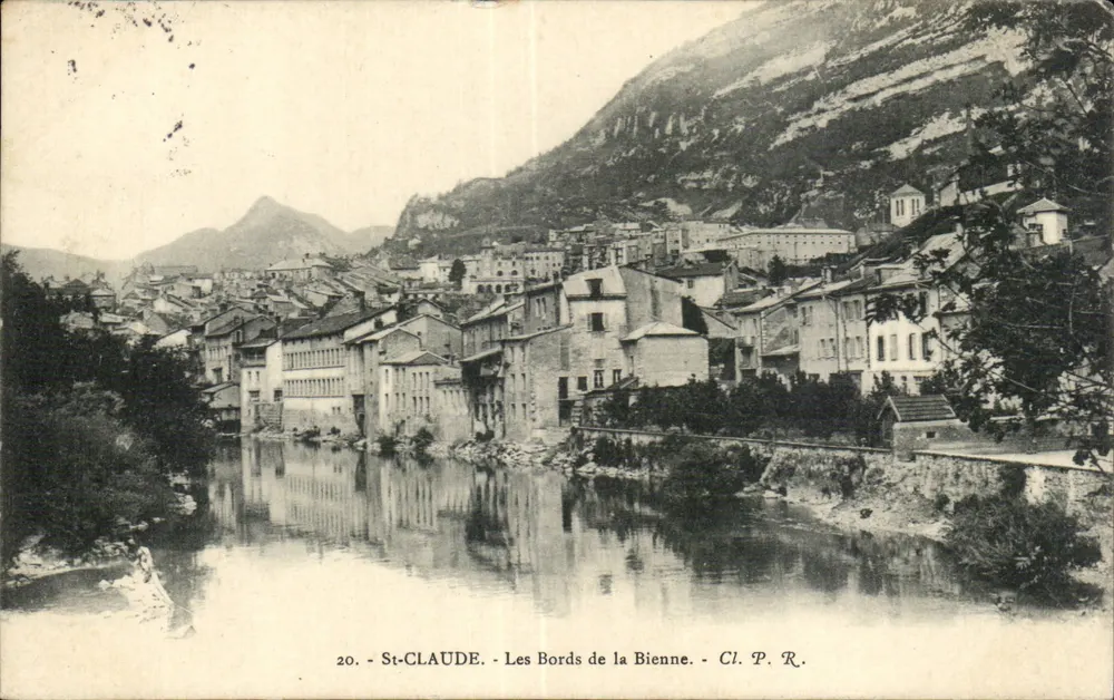 St-ClAUDE - Les Bords de la Bienne - Cl. P. R. - Frente