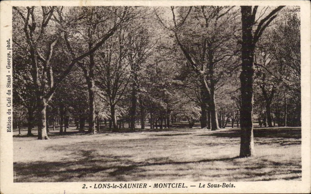 LONS-le-SAUNIER - MONTCIEL — Der Unterholz — Ausgabe des Café du Stand - Vorderseite