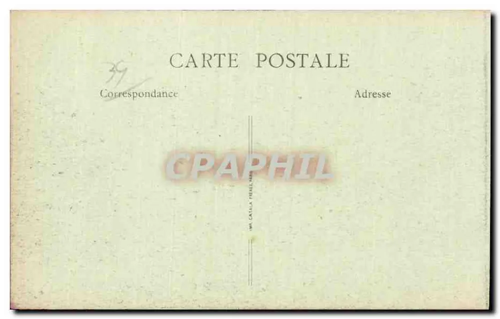 O Teatro — Lons-le-Saunier — B. F., Paris - Verso