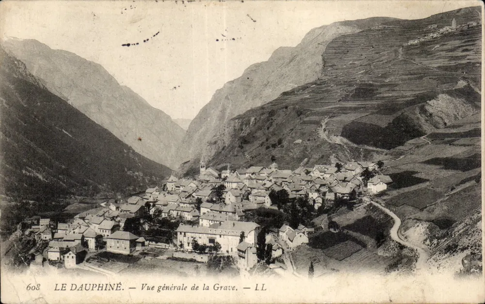 La Grave — Vista geral — LL, n° 608 - Frente