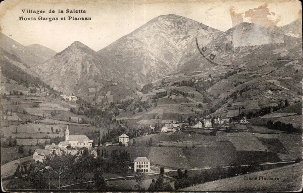 Dörfer der Salette — Monts Gargas und Planeau — Cliché Fluchaire - Vorderseite
