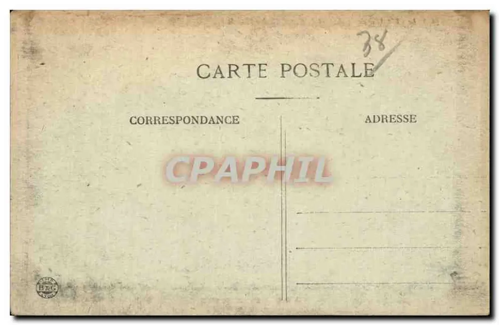 Le VILLARD-de-BOZEL e a Fábrica de Eletrólise Química — n° 3076 — editor não visível - Verso
