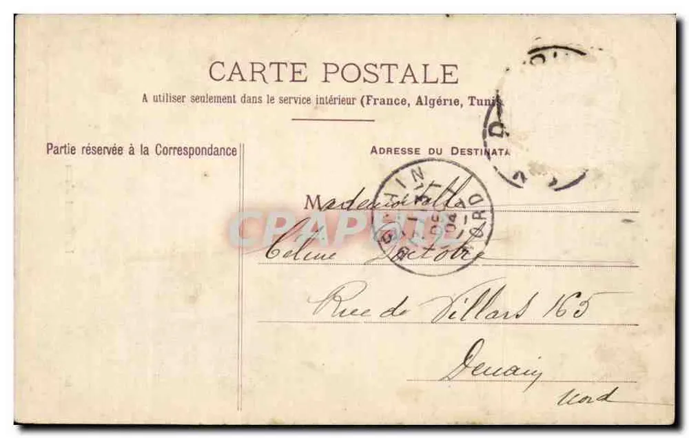 Le Quart d'eau — cena de vida — Edm. Helmlinger & Cie, Imp. Fot. Nancy, n°56 - Verso