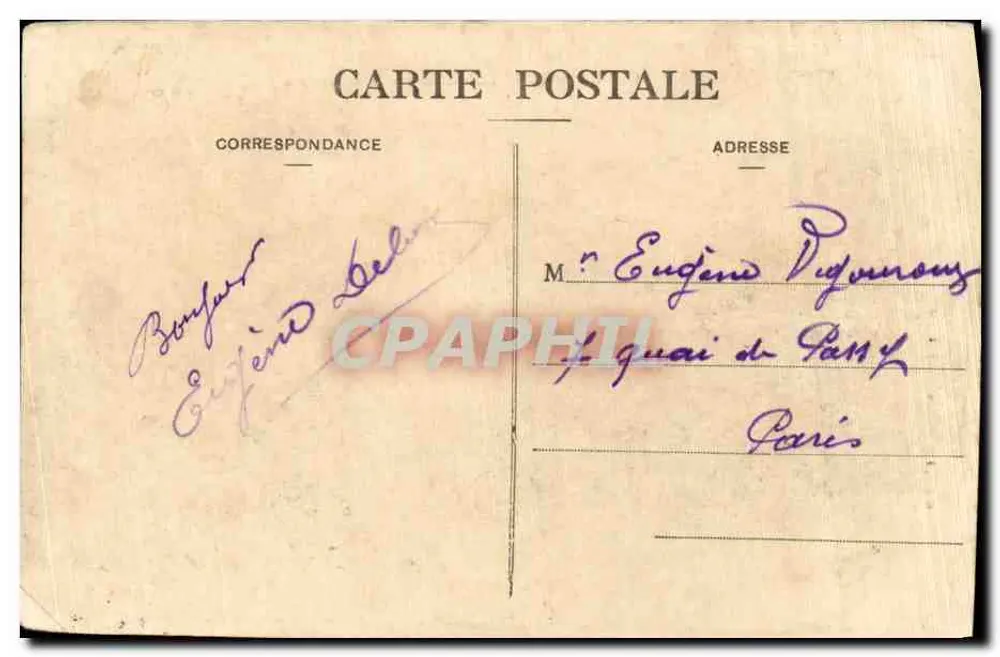 Camp de Bois-l'Évêque — Vue générale — éditeur Gidion, Pont-Saint-Vincent - Rückseite