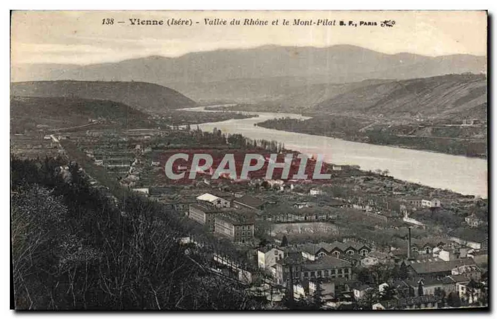 Wien (Isère) — Tal des Rhône und Mont-Pilat — B.F. Paris Nr. 138 - Vorderseite