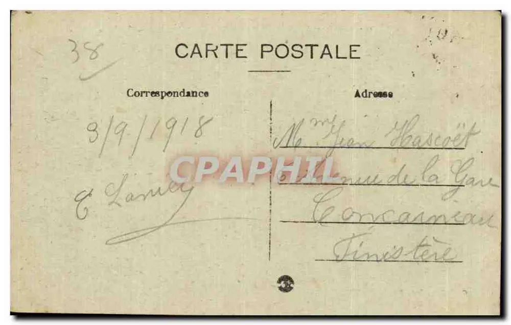 Grenoble — Die gallische Wache, Sainte-Marie-d'en-Haut und der Mont Joly — C. Buffert, Grenoble, Nr. 132 - Rückseite