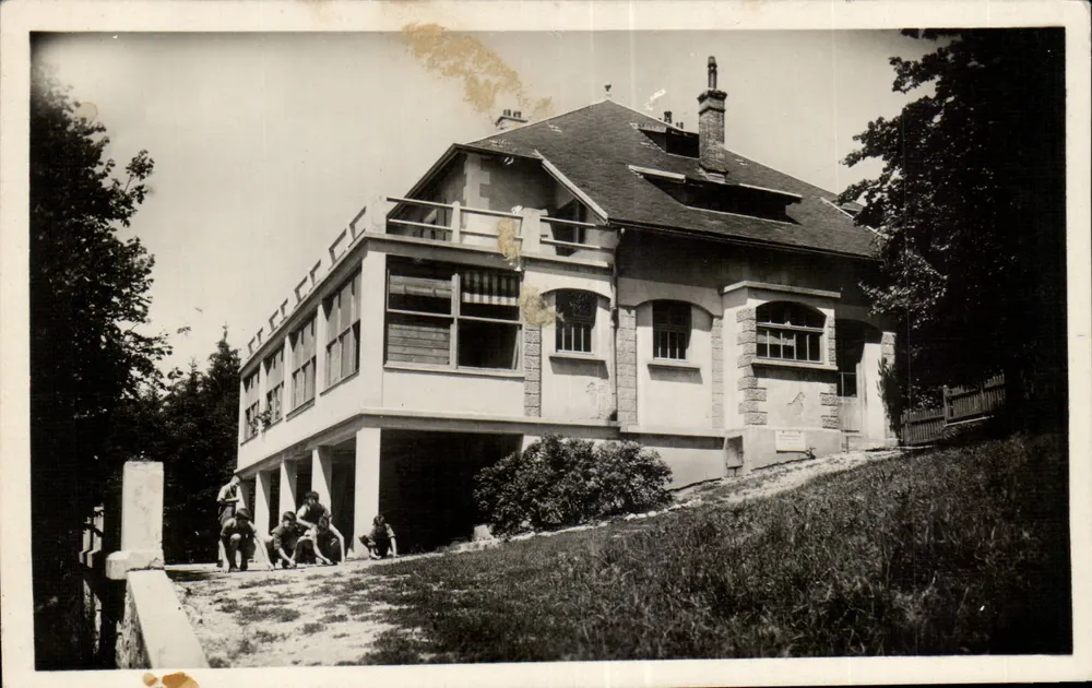 Villard-de-Lans — « Gniazdo Alpineskie » — Wydawnictwo « Gniazdo Niebieskie » - Awers