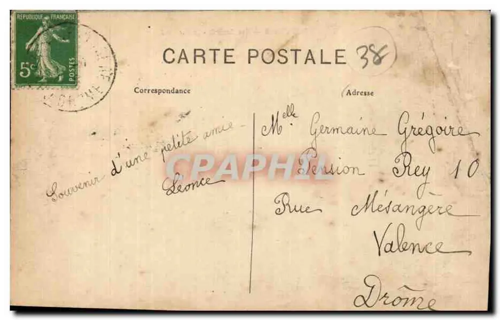 Châteauneuf-d'Isère — Vista Geral - Le Chatelard — Edit. Sayn - Verso