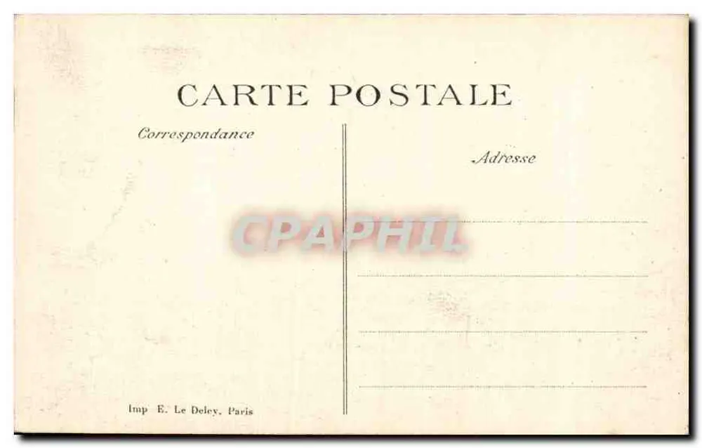 Courdemanges — Schlacht an der Marne (6. bis 12. Sept. 1914) — Verlag A. Gauthier Saint-Quentin - Rückseite