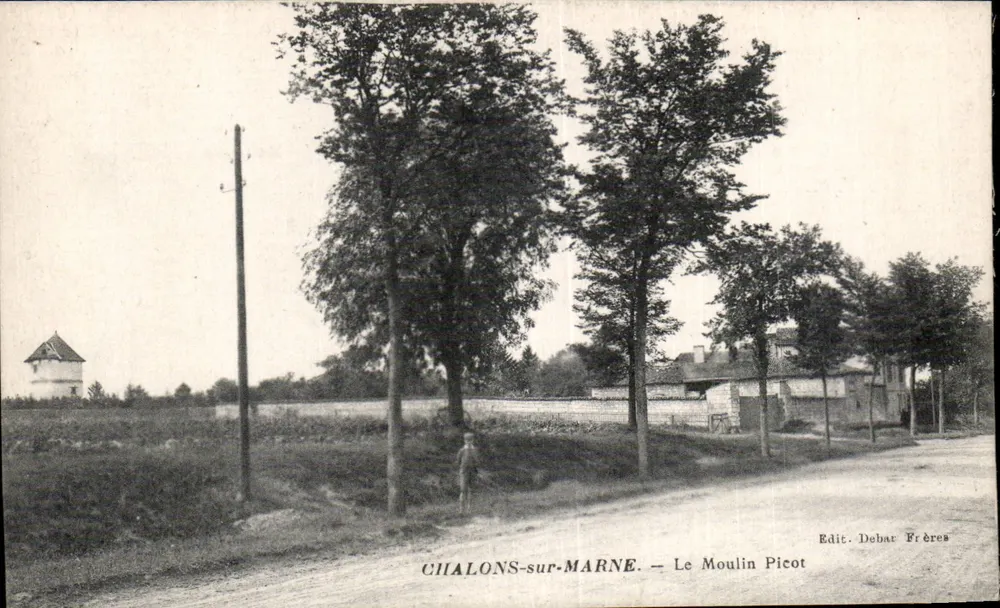 Châlons-sur-Marne — O Molino Picot — Edit. Debar Frères - Frente