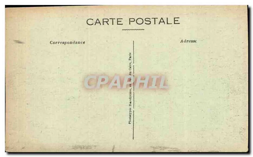 O Ponte de Compiègne — Destruição durante a Grande Guerra 1914-16 — Editor: Fototipia Baudelider, Paris - Verso