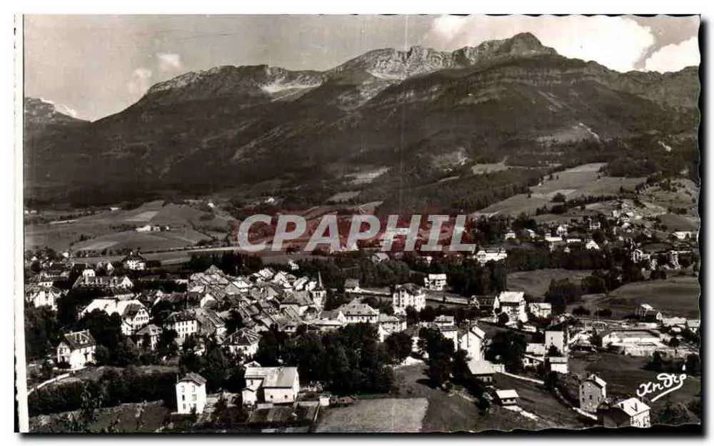 Villard-de-Lans — Vista geral e o Cornafion (2031 m.) — Edição de Arte Andrés, Grenoble - Frente