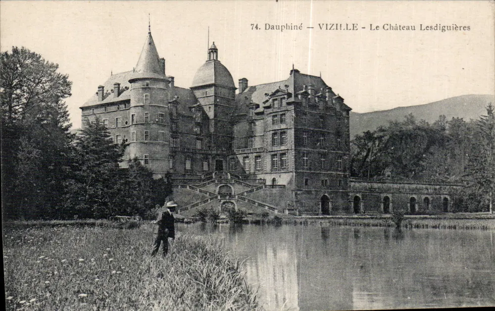 Dauphiné - Vizille - Schloss Lesdiguières - Vorderseite