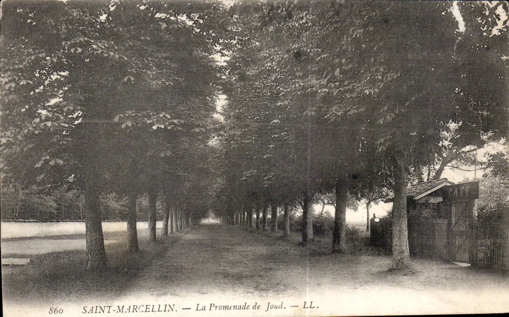 Saint-Marcellin — A Promenade de Joud — LL. - Frente