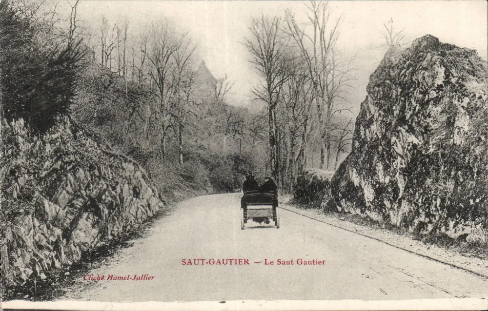 SAUT-GAUTIER — Le Saut Gautier — Cliché Hamel-Jallier - Vorderseite