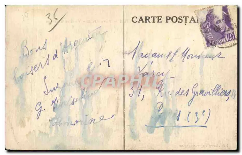 Argenton — Prawy brzeg — Stare Galerie — Wyd. Langletois - Rewers