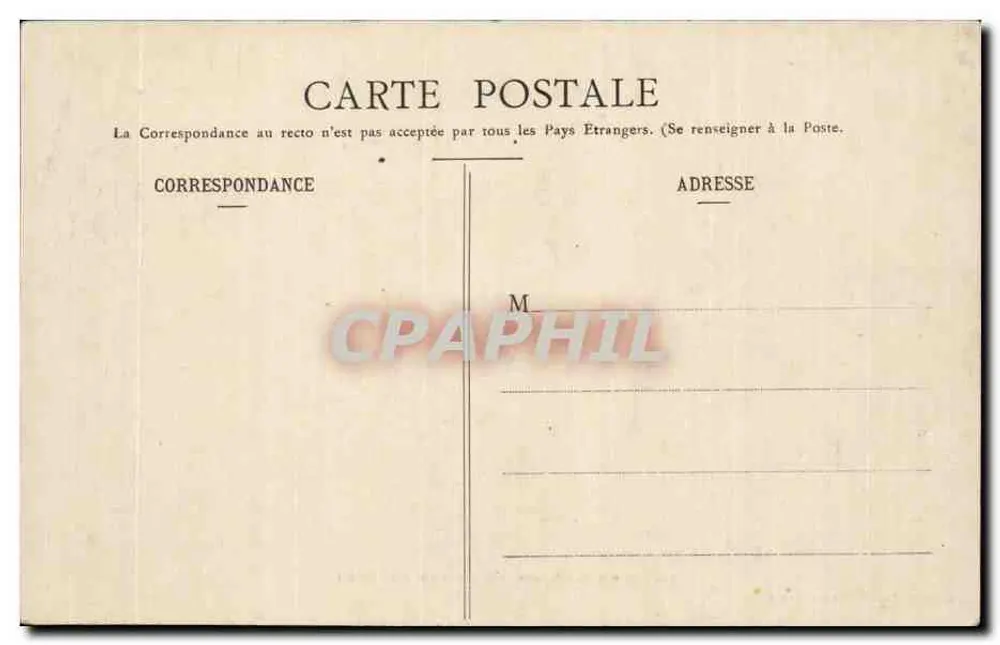 Lager von Châlons - Artillerie-Lager — Militärbibliothek Guérin, Mourmelen, Nr. 31 - Rückseite