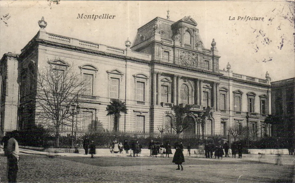 Montpellier — A Prefeitura — Edição C. BOUTON MÉDARD - Frente